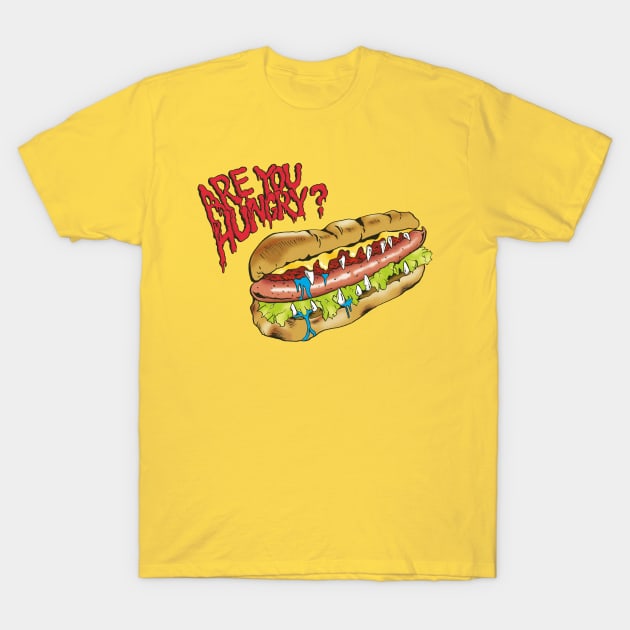 Are you hungry? (sandwich) T-Shirt by TurkeysDesign